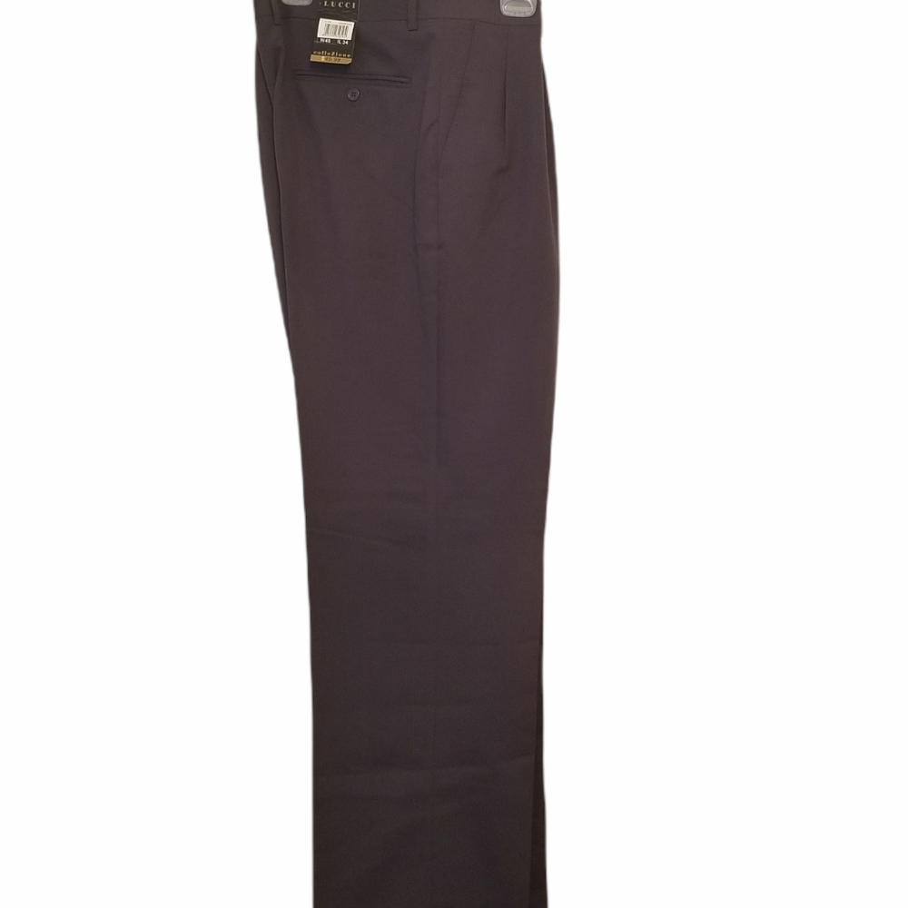 LUCCI men pant charcoal SZ W 40 IL 34